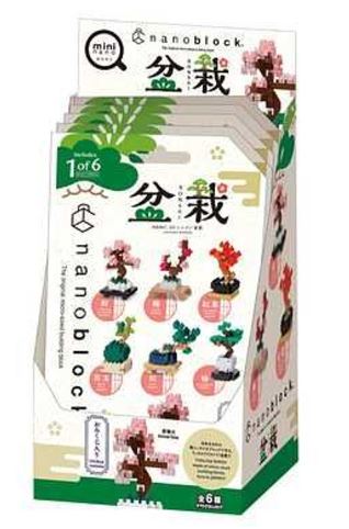 NANOBLOCK MININANO BONSAI COLLECTION INDIVIDUAL ASST