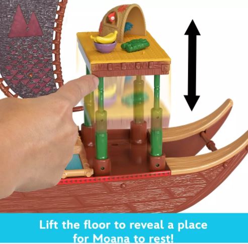 DISNEY MOANA 2 - MOANA'S ADVENTURE CANOE 10 PIECES