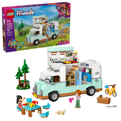 LEGO FRIENDS 42663 FRIENDSHIP CAMPER VAN ADVENTURE