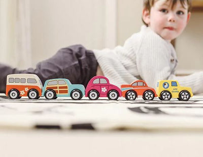 DISCOVEROO  - BEACH CAR SET ( SET OF 5 )