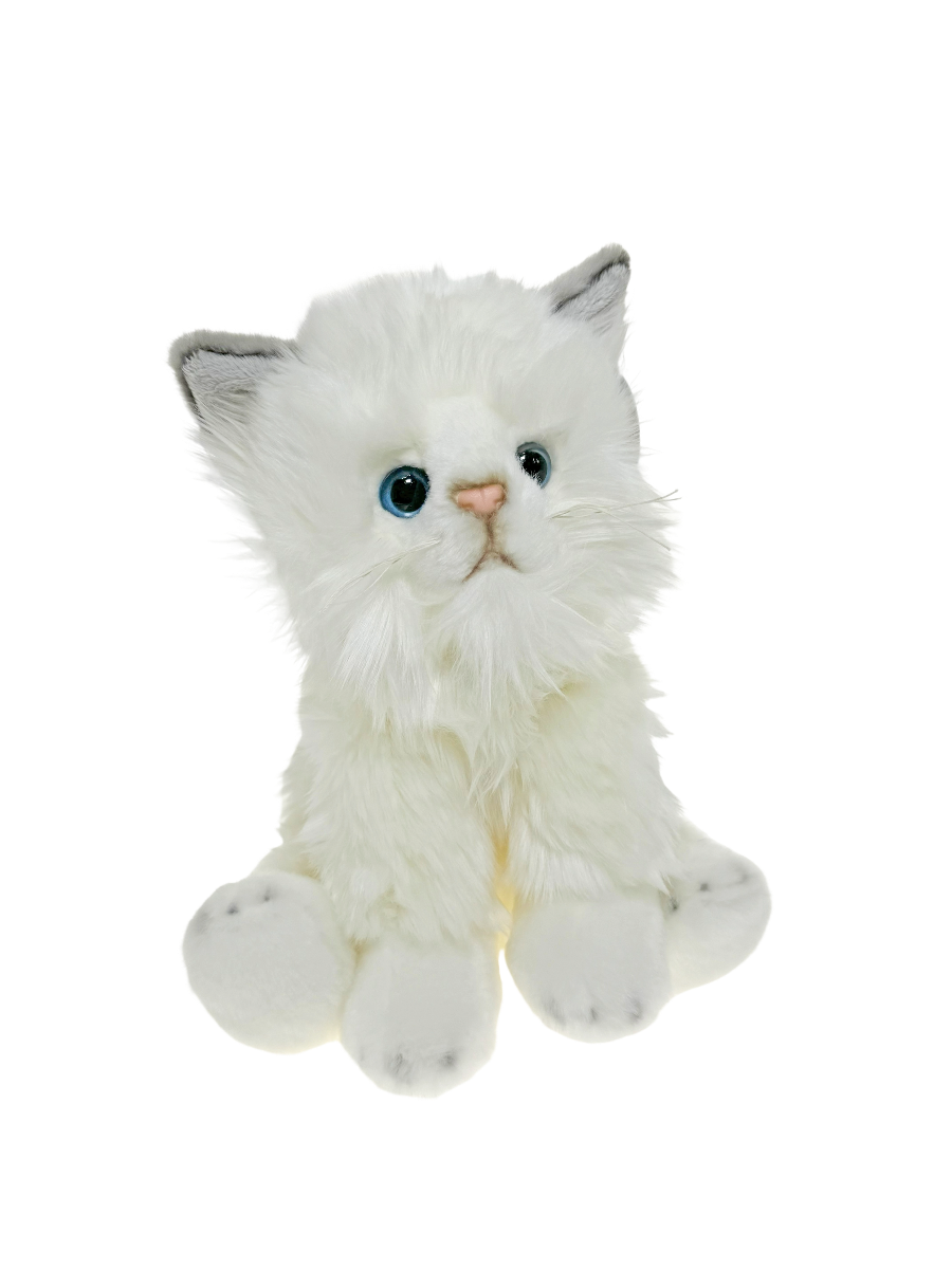 COTTON CANDY 30CM  WHITE CAT