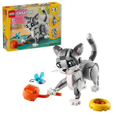 LEGO CREATOR 31163 PLAYFUL CAT 3 IN 1