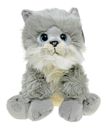 COTTON CANDY 30CM  GREY CAT