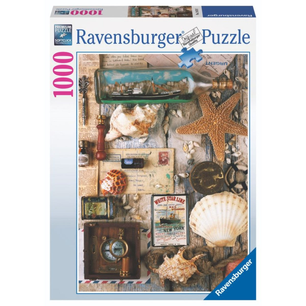 RAVENSBURGER MARTIME COLLAGE 1000 PIECE PIECE PUZZLES