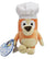 BLUEY S8 PLUSH SINGLE - CHEF BINGO