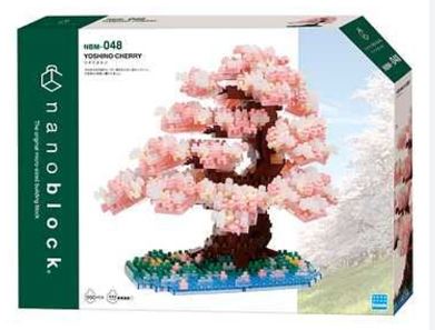 NANOBLOCK DX BONSAI YOSHINO CHERRY NBM-048