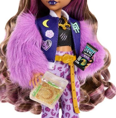 MONSTER HIGH - CORE REFRESH FASHION DOLL - CLAWDEEN WOLF