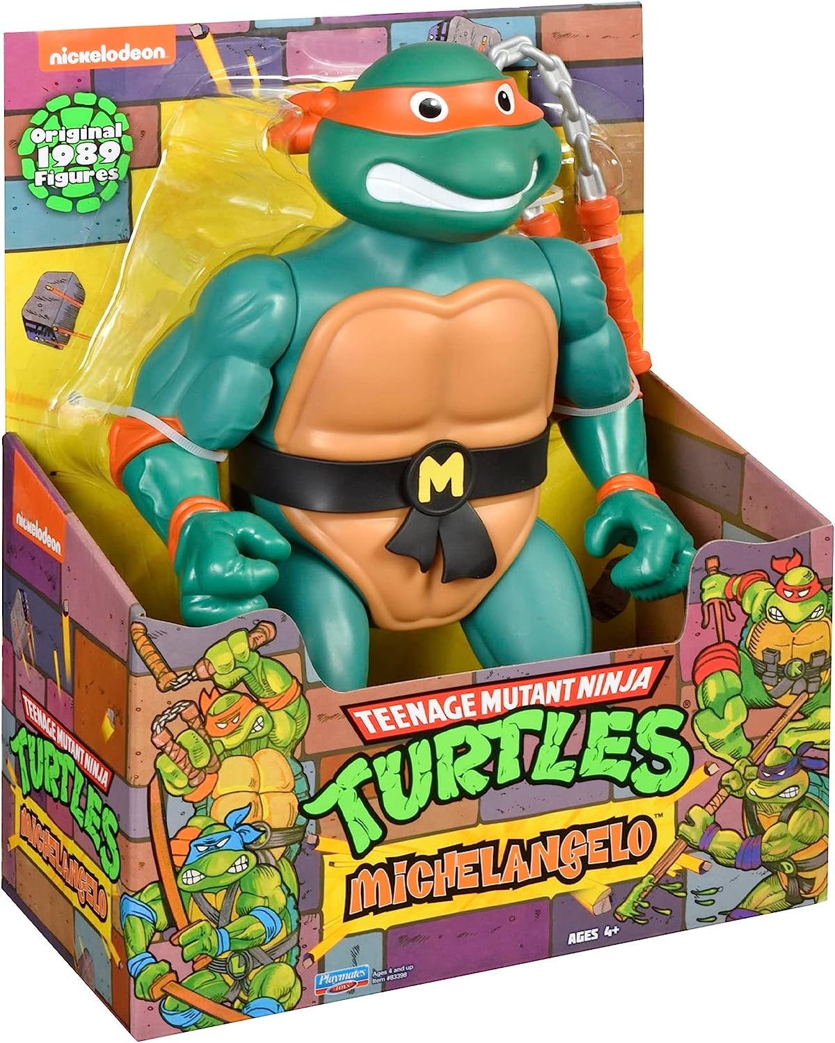 TEENAGE MUTANT NINJA TURTLES - CLASSIC 12 INCH GIANT FIGURE - MICHELANGELO