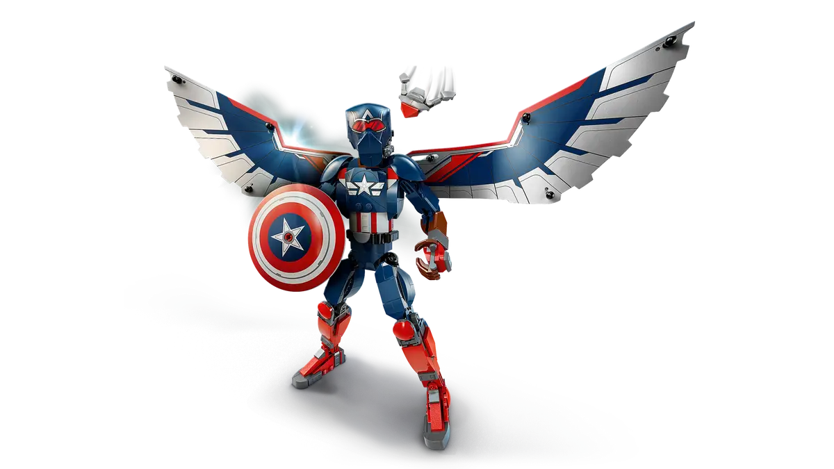 LEGO MARVEL 76296 NEW CAPTAIN AMERICA CONSTRUCTION FIGURE