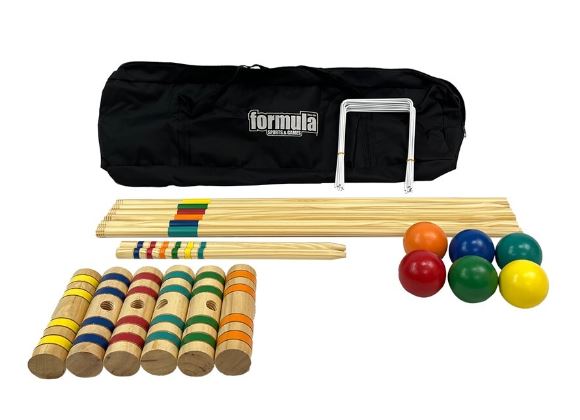 FORMULA SPORTS - CROQUET 6 PLAYER SET