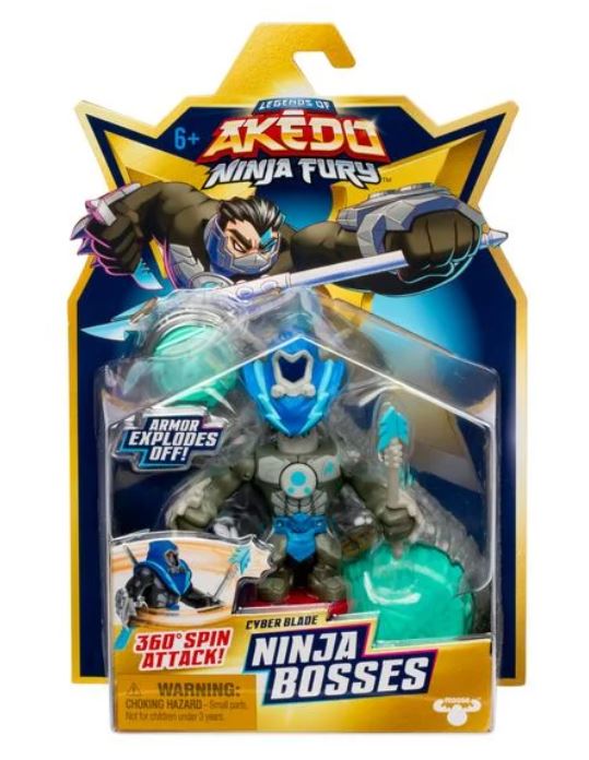 AKEDO NINJA FURY NINJA BOSSES - CYBER BLADE