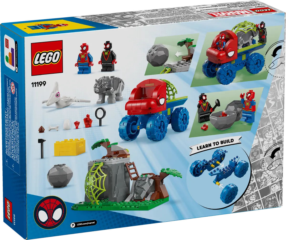 LEGO SPIDEY AND FRIENDS 11199 TEAM SPIDEY DINO CRAWLER RESCUE