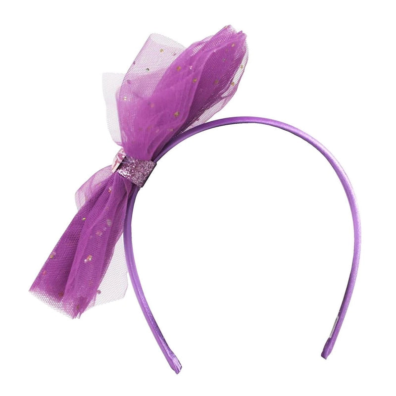 DISNEY RAPUNZEL SPARKLING BOW HEADBAND