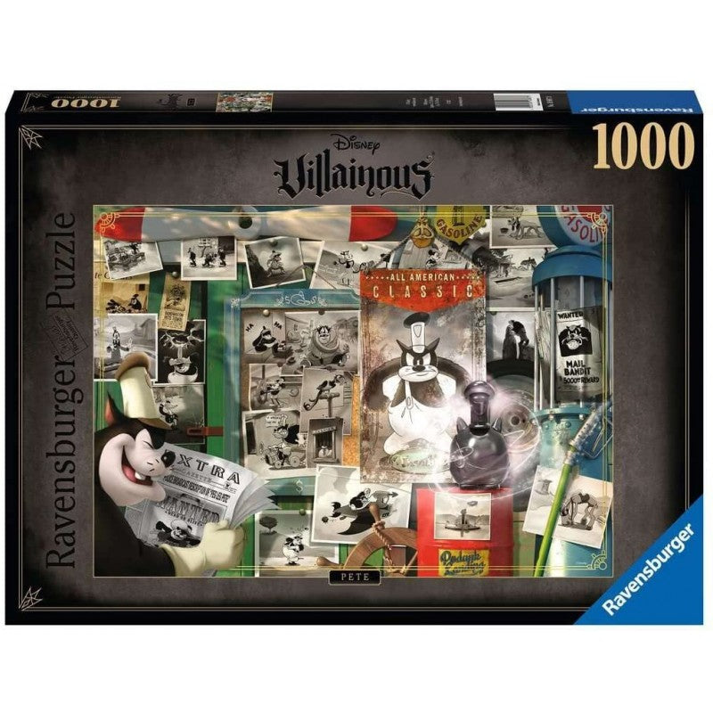 RAVENSBURGER  VILLAINOUS PETE 1000PC PUZZLE