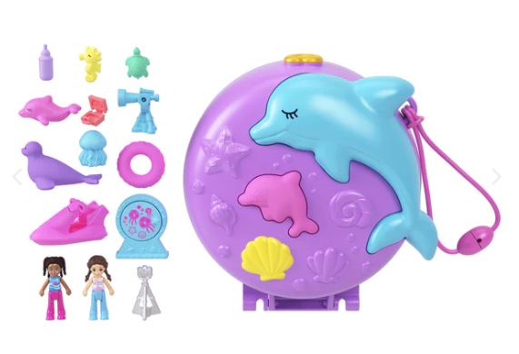 POLLY POCKET - DOLPHIN RESCUE AND PLAY COMPACT