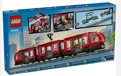 LEGO 60423 - CITY - DOWNTOWN STREETCAR AND STATION