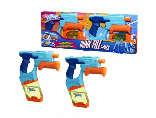 NERF SUPER SOAKER DUNK FILL 2 PACK