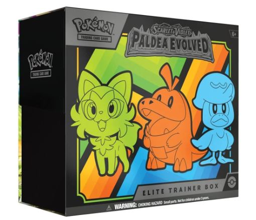 POKEMON TCG SCARLET AND VIOLET 2 PALDEA EVOLVED - ELITE TRAINER BOX