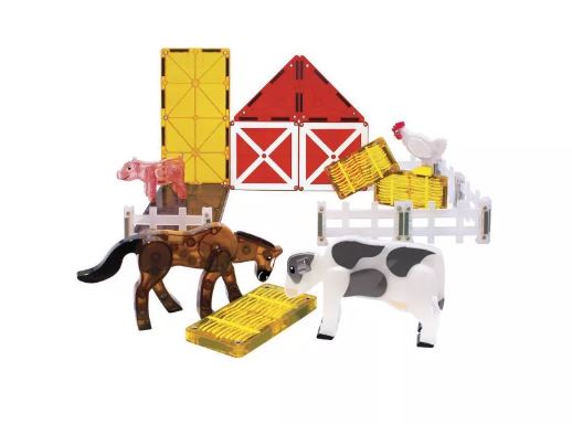 MAGNA-TILES FARM ANIMALS 25 PIECE SET