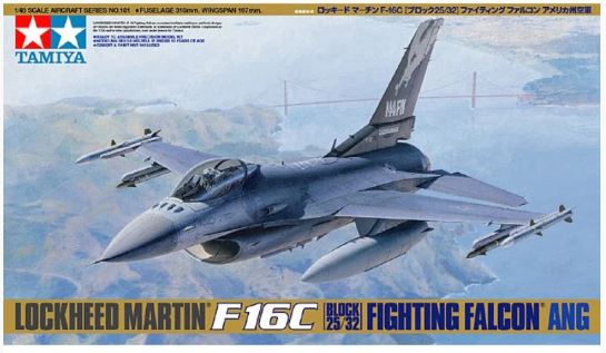 TAMIYA 1:48 LOCKHEED MARTIN F-16C BLOCK 25/32 FIGHTING FALCON ANG