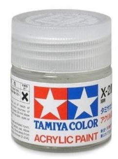 TAMIYA ACRYLIC PAINT MINI X-21 FLAT BASE