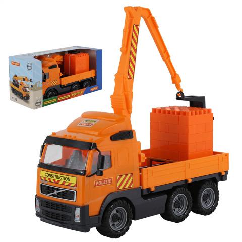 VOLVO POWERTRUCK TIMBER TRUCK CONSTRUCTION SET