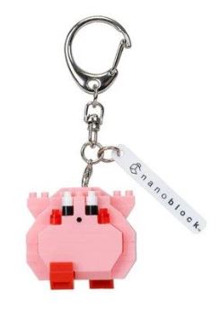 NANOBLOCK N-FIG BAG CLIP - KIRBY FULL BELLY MINI