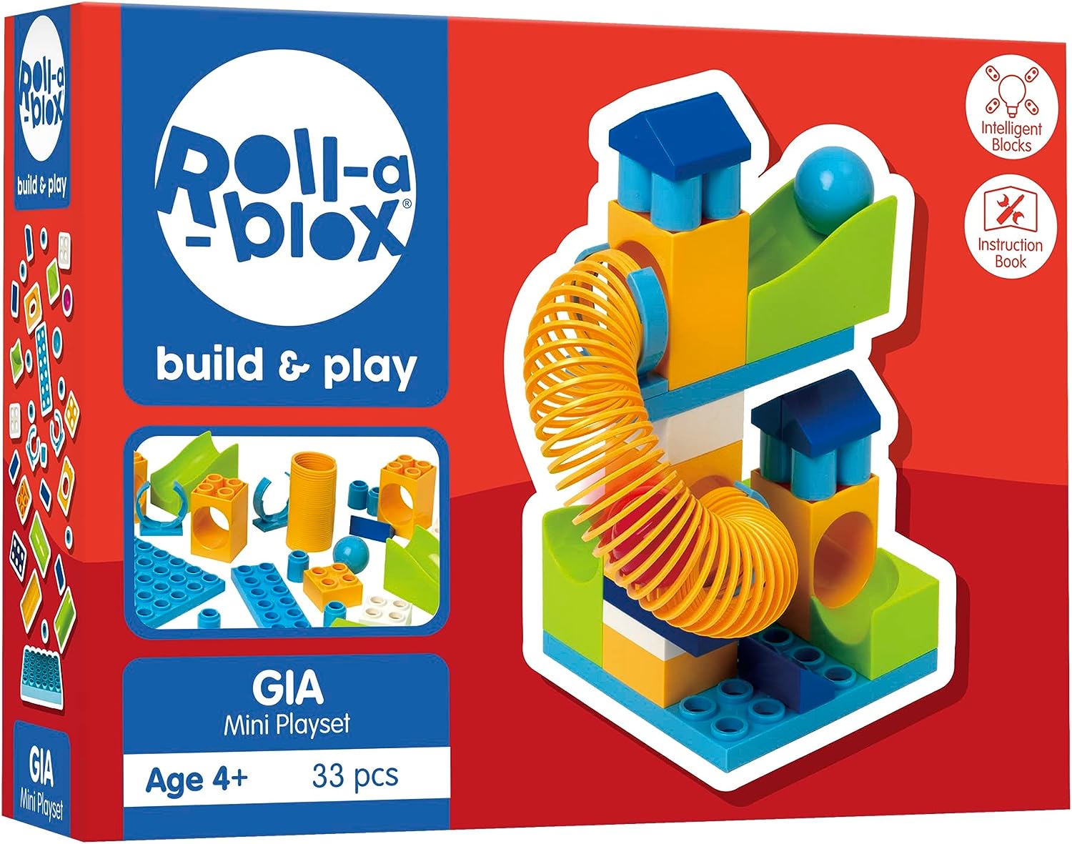 PETERKIN ROLL-A-BLOX GIA MINI PLAYSET 33PC