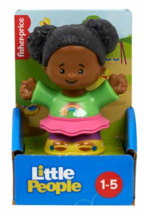 FISHER PRICE LITTLE PEOPLE SINGLE PACK -  GIRL IN PINK TUTU