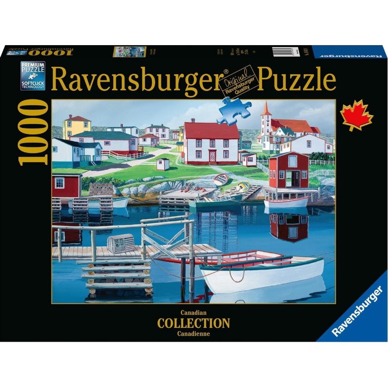 RAVENSBURGER - GREENSPOND HARBOR 1000 PICE PUZZLE