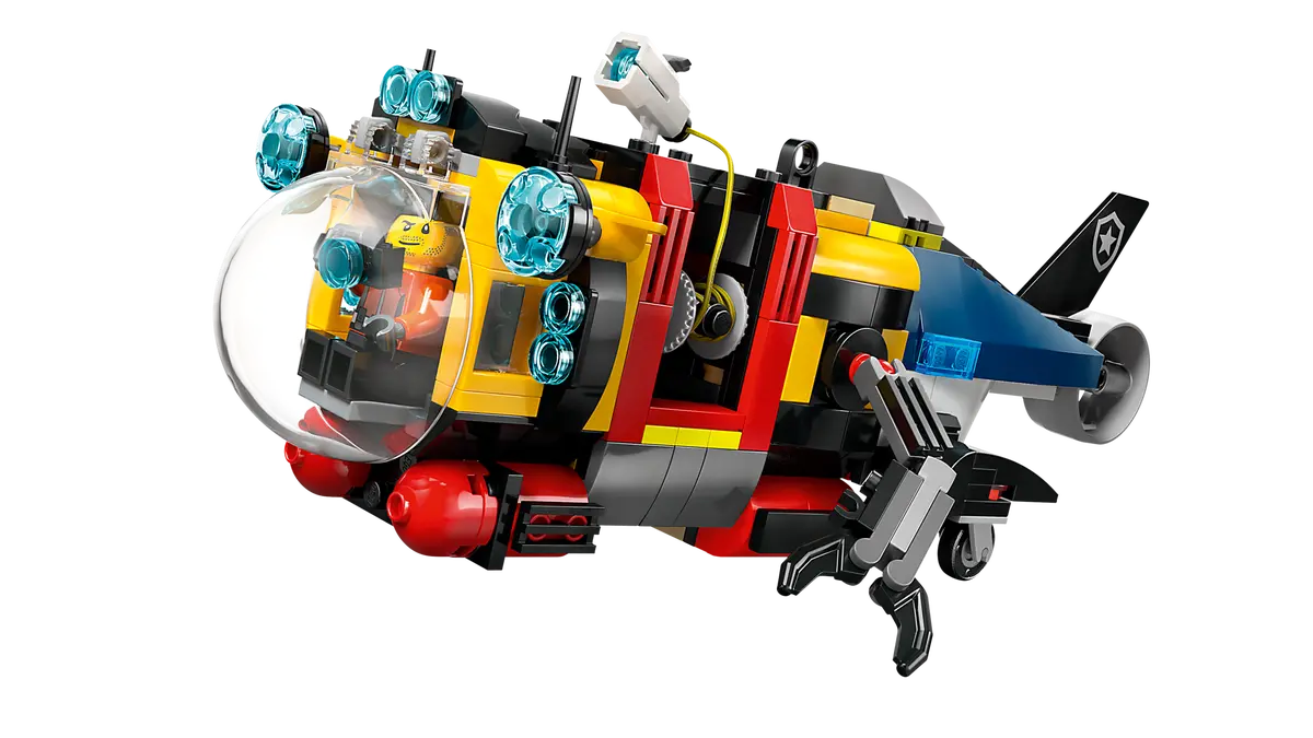 LEGO CITY 60462 HELICOPTER FIRE TRUCK AND SUBMARINE REMIX