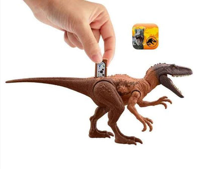 JURASSIC WORLD STRIKE PACK - HERRERASAURUS - DINO TRACKER FIGURE