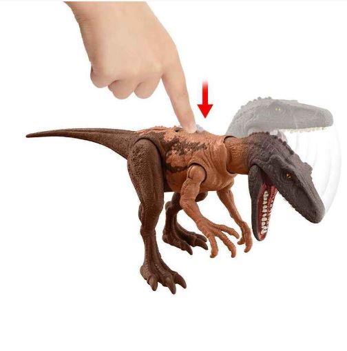 JURASSIC WORLD STRIKE PACK - HERRERASAURUS - DINO TRACKER FIGURE