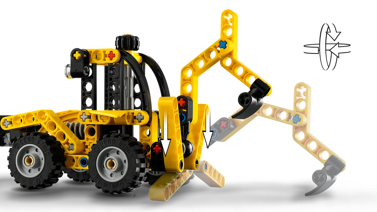 LEGO TECHNIC 42197 BACKHOE LOADER