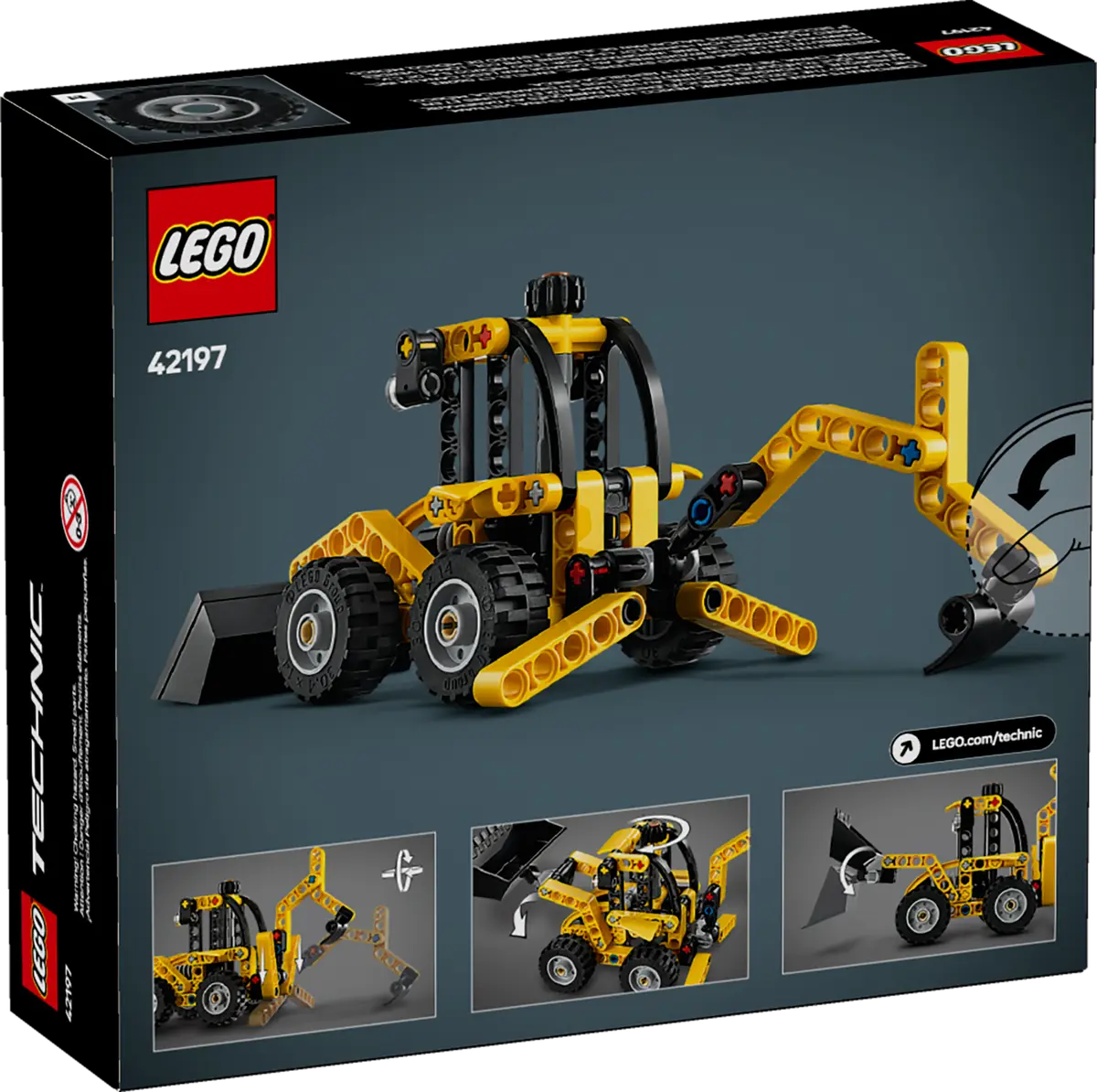 LEGO TECHNIC 42197 BACKHOE LOADER