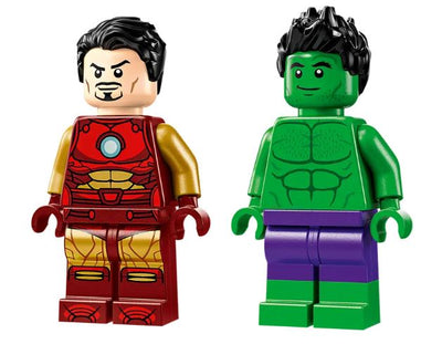 LEGO 76287 - MARVEL - IRON MAN WITH BIKE AND THE HULK