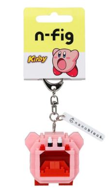 NANOBLOCK N-FIG BAG CLIP - KIRBY INHALE