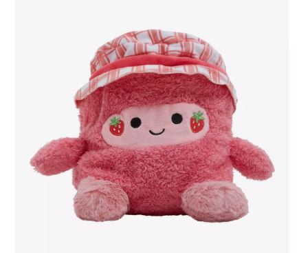 BUMBUMZ PICNICBUMZ 4.5 INCH PLUSH - JENNY THE STRAWBERRY JAM