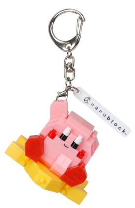 NANOBLOCK N-FIG BAG CLIP - KIRBY WARP STAR