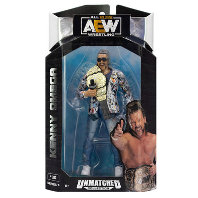 ALL ELITE WRESTLING UNMATCHED #36 KENNY OMEGA ACTION FIGURE