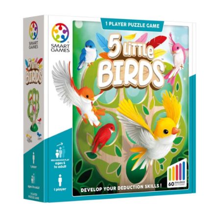 SMART GAMES 5 LITTLE BIRDS PUZZLE GAME