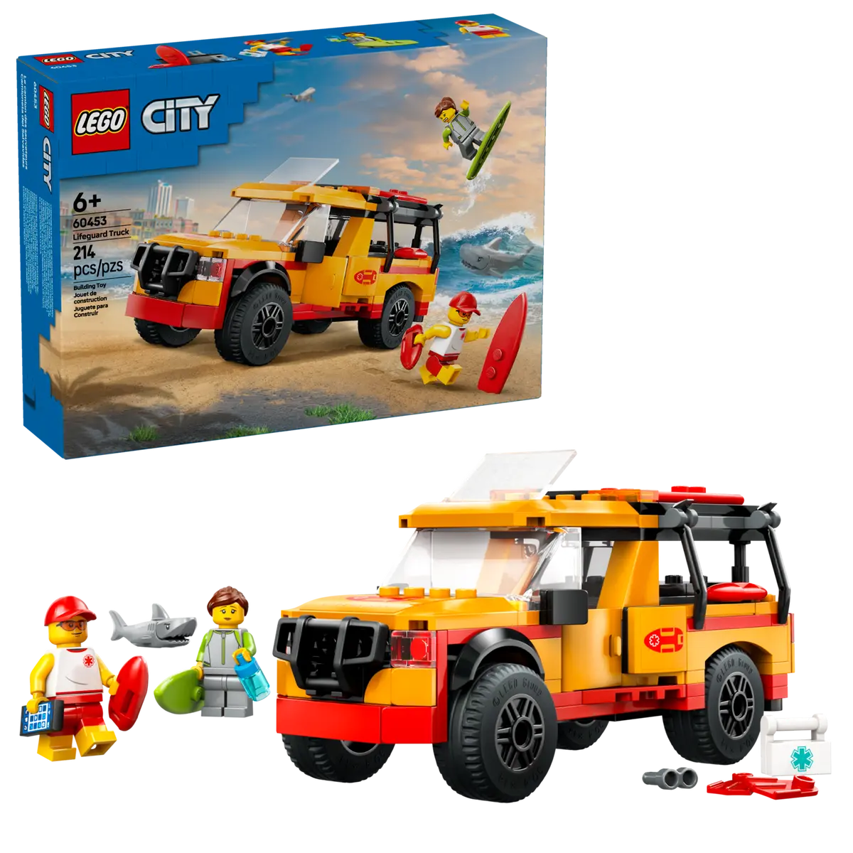 LEGO CITY 60453 LIFEGUARD BEACH RESCUE TRUCK