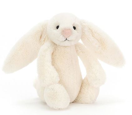 JELLYCAT - LITTLE BASHFUL CREAM BUNNY