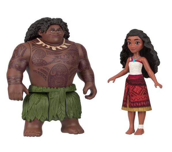 DISNEY MOANA 2 ACTION FIGURES - MOANA & MAUI OCEAN ADVENTURES