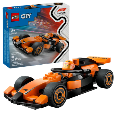 LEGO CITY 60442 F1® DRIVER WITH MCLAREN RACE CAR