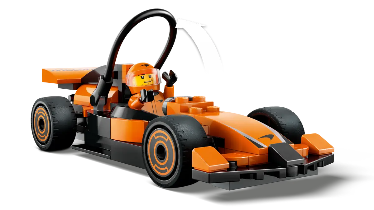 LEGO CITY 60442 F1® DRIVER WITH MCLAREN RACE CAR