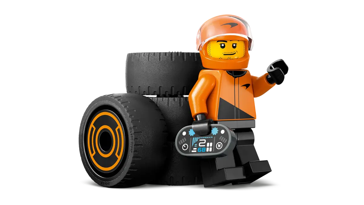 LEGO CITY 60442 F1® DRIVER WITH MCLAREN RACE CAR