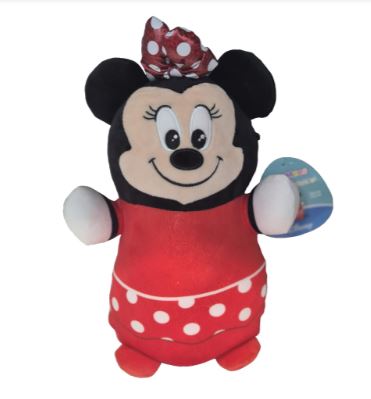 SQUISHMALLOWS - HUGMEES 10 INCH - DISNEY -  MINNIE MOUSE RED DRESS