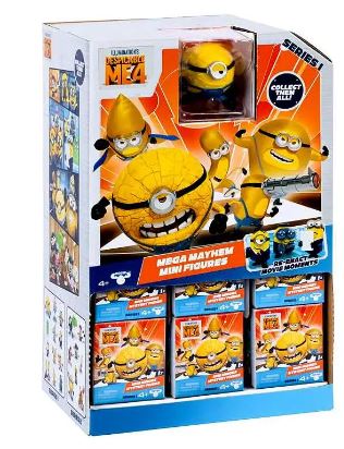 DESPICABLE ME 4  - MEGA MAYHEM MINI FIGURES SERIES 1