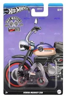 HOT WHEELS MOTORCYCLE CLUB - HONDA MONKEY Z50